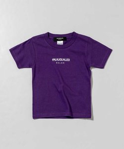 1PIU1UGUALE3 RELAX(ウノピゥウノウグァーレトレ リラックス)Kids & Junior フロントロゴプリントTシャツ