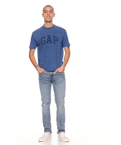 Gap 厚手半袖ロゴTシャツ | GAP（ギャップ）の通販 - &mall