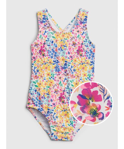 花柄ワンピース水着 幼児 Gap ギャップ の通販 Mall