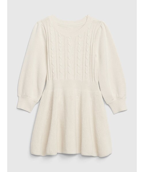 ケーブルニット フラウンスワンピース キッズ Gap ギャップ の通販 Mall