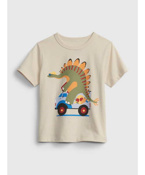 オーガニック ミックスマッチ グラフィックtシャツ (幼児)