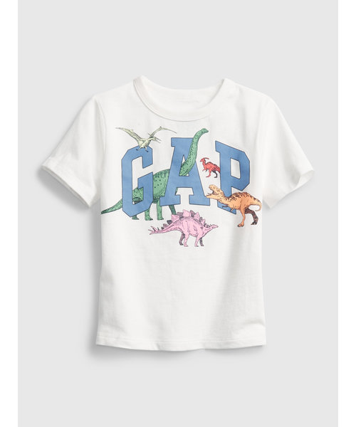 オーガニック ミックス＆マッチ Gapロゴtシャツ (幼児)