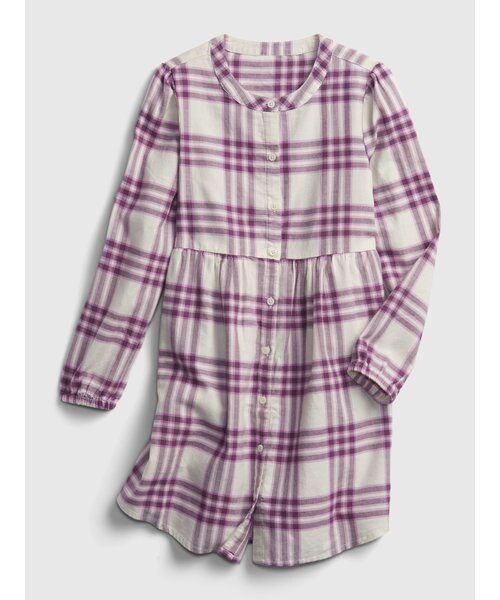 プレイド シャツワンピース キッズ Gap ギャップ の通販 Mall