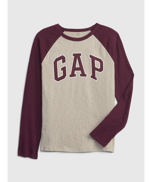 Gapロゴ ラグランtシャツ (キッズ) | GAP（ギャップ）の通販 - &mall