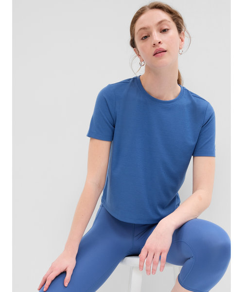 Gapfit リブ Cooldry Tシャツ | GAP（ギャップ）の通販 - &mall