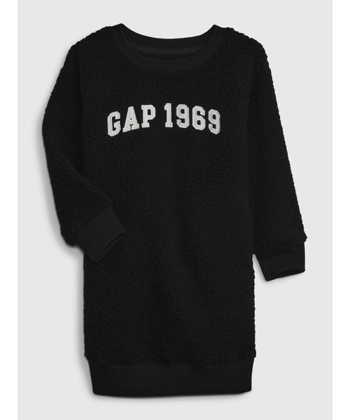 GAP 1969 アーチロゴ ボア スウェットワンピース (幼児) | GAP