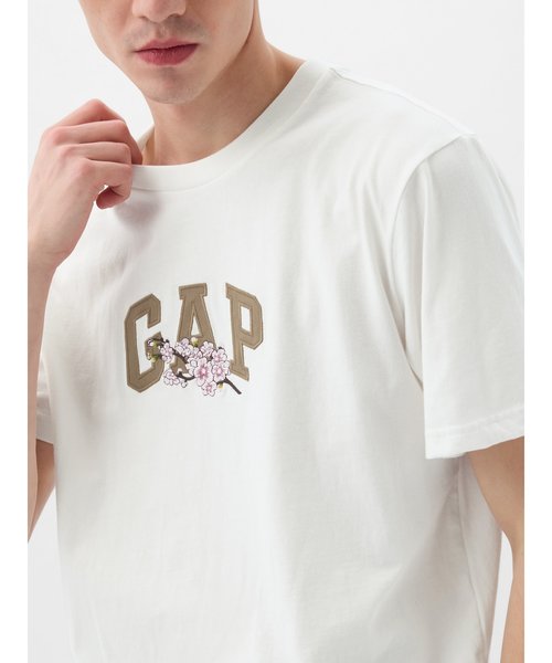 GAPアーチロゴ Tシャツ(ユニセックス) GAP X SAKURA | GAP（ギャップ 