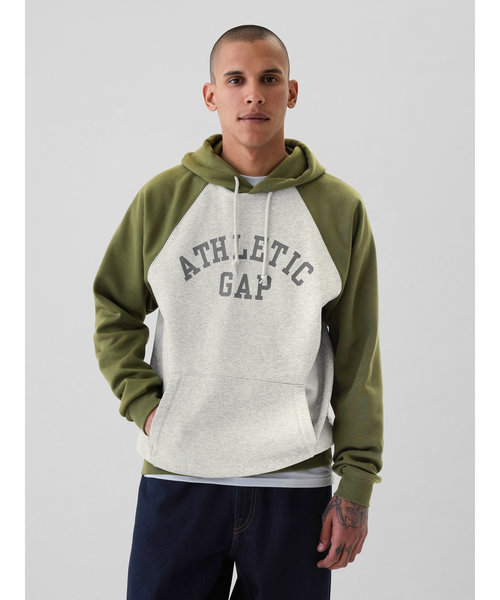 Gap　Athleticロゴ パーカー(ユニセックス)