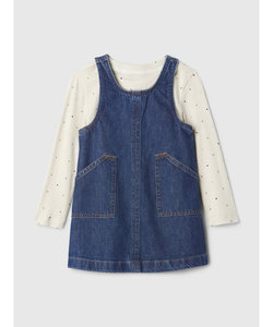 babyGap デニム ジャンパースカートセット