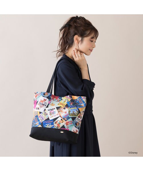 Disney クラッシックポスター柄 /トートバッグ | Rose Tiara（ローズ  