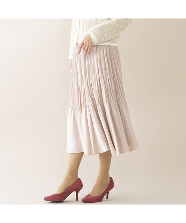 消しプリーツフレアスカート | Rose Tiara（ローズティアラ）の通販 ...