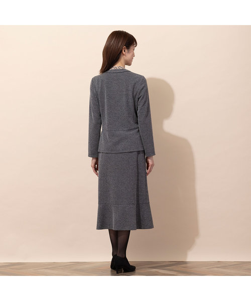 ペプラムデザインスカート〔セットアップ対応〕 | Junior online shop