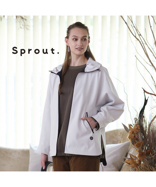 Sprout.】タック衿 ストレッチライトジャケット | Junior online shop