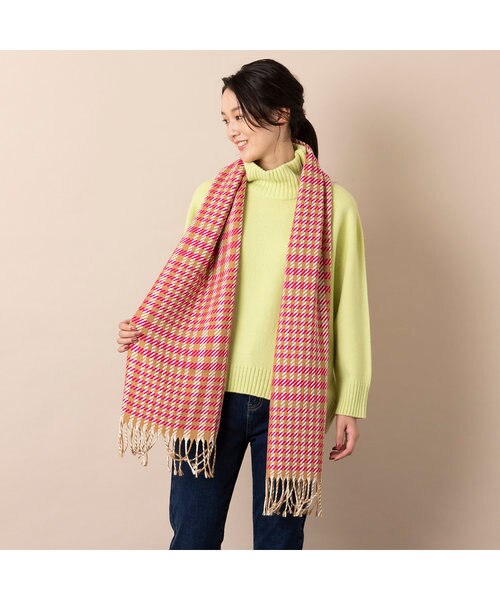 バーバリー チェック ピンク マフラー BURBERRY LONDON ノバチェック