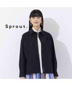 【Sprout.】ツイルステンカラージャケット［セットアップ可］