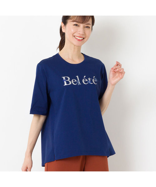 Bel ete コットンTシャツ