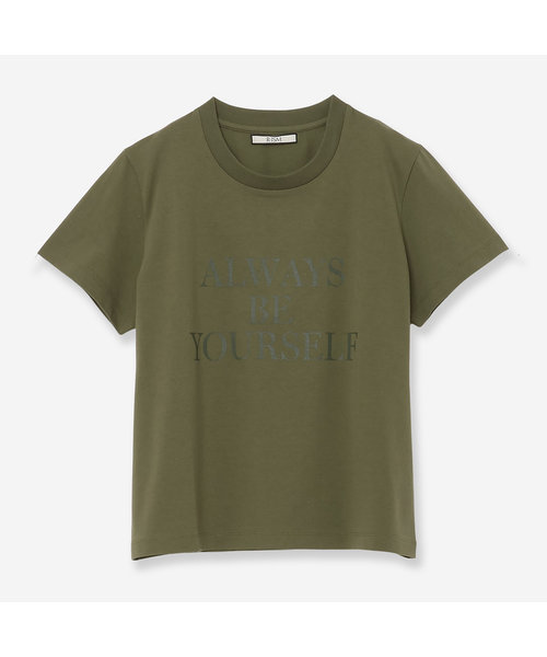 ロゴTシャツ（ALWAYS BE YOURSELF)