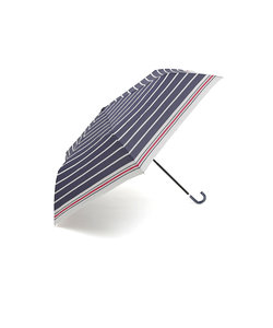 マリンボーダー晴雨兼用折りたたみ傘 雨傘
