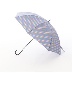 ドット柄晴雨兼用ジャンプ長傘 雨傘