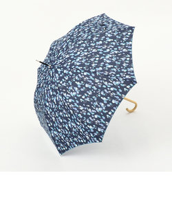 水彩ドット柄晴雨兼用長傘 雨傘