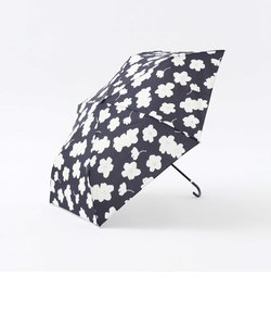 ワントーンフラワー晴雨兼用折りたたみ傘 雨傘