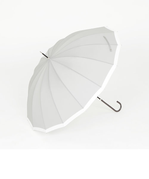 バイカラー晴雨兼用長傘 雨傘