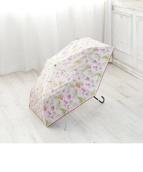 フルーツ柄晴雨兼用折りたたみ傘 日傘
