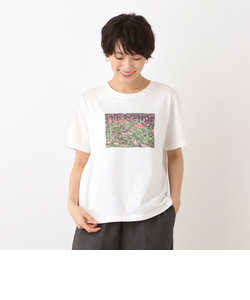 フォトプリントTシャツ/フラワー/神ノ川智早