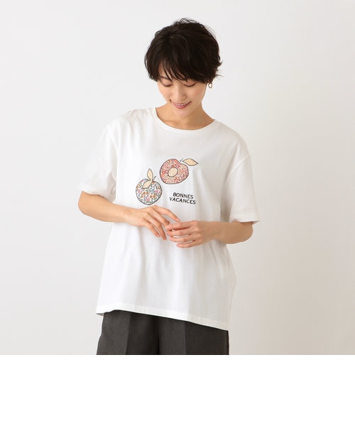 アップルワイドTシャツ/リバティプリント | Afternoon Tea LIVING 