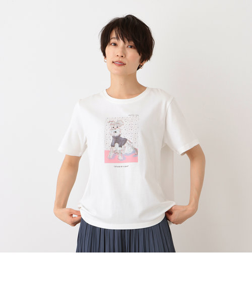 Tシャツ/ドッグ/itabamoe