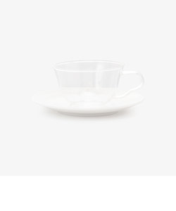 耐熱ガラスカップ&ソーサー/パラレル
