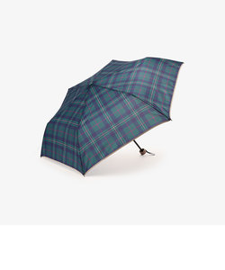 タータンチェック柄折りたたみ傘 雨傘