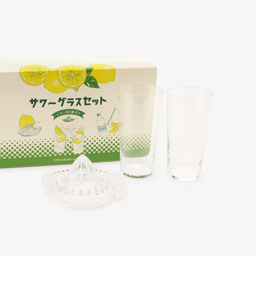 レモン絞り器付きサワーグラスセット | Afternoon Tea LIVING（アフタヌーンティー・リビング）の通販 - u0026mall