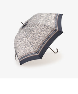 スカーフプリント長傘 雨傘