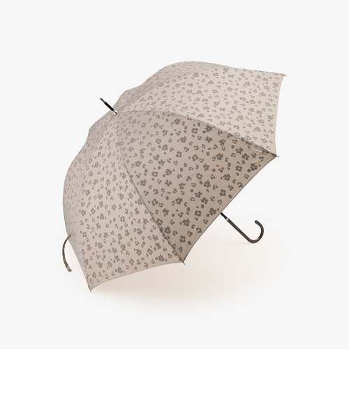 レオパードプリント長傘 雨傘