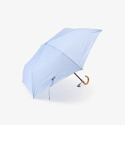 タッセル付きバンブーハンドル折りたたみ傘 雨傘