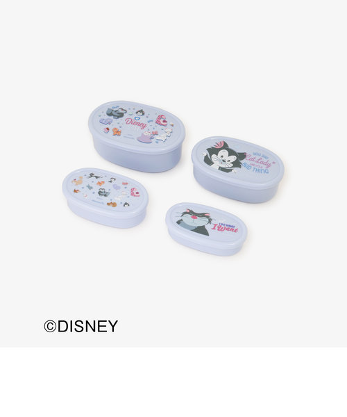 抗菌保存容器4個セット/Disney CATS＆DOGS COLLECTION