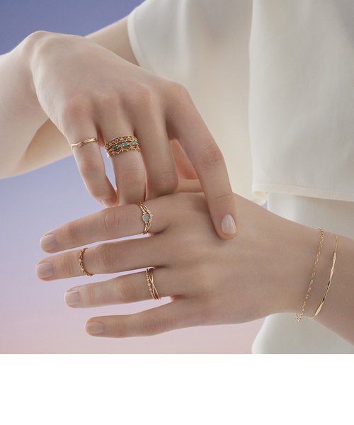Pocket Ring】 K10ダイヤモンドリング | NOJESS（ノジェス）の通販 - &mall