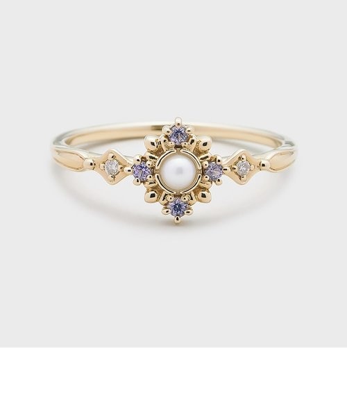 タンザナイト k10 リング ビズー公式】タンザナイト K10/K18/PTリング