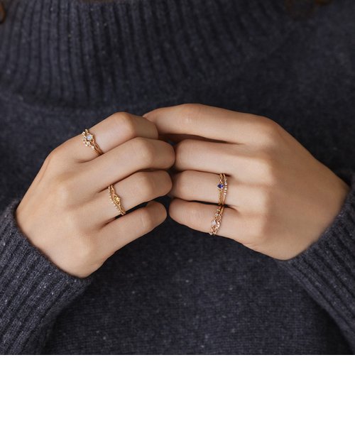 Pocket Ring】K10ダイヤモンドリング | NOJESS（ノジェス）の通販 - &mall