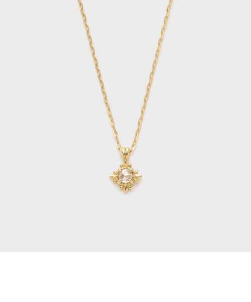 Limited Edition》K18ダイヤモンドネックレス（0.02ct） | NOJESS 