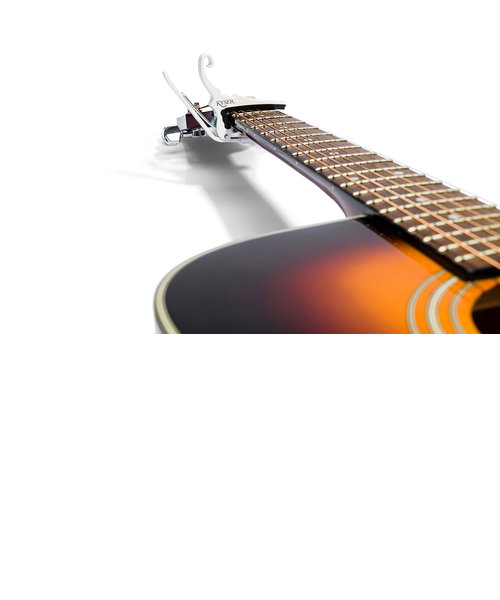KG6WA White カポタスト アコースティックギター用 ホワイト | 島村