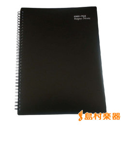 NK-0018B ブラック 譜面ファイル 20ポケット/40ページ