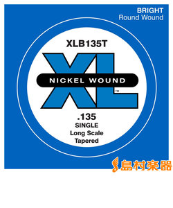 XLB135T ベース弦 XL Nickel Wound Tapered Long Scale 135 【バラ弦1本】