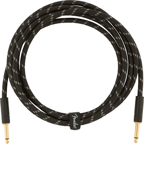 DELUXE TWEED CABLE 10ft Black Tweed シールド 3m ストレート-ストレート
