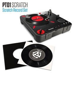 SCRATCH RECORD SET ターンテーブルセット 7インチ レコード