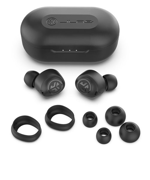 JBuds Air True Wireless Earbuds (ブラック) ワイヤレスイヤホン 防塵