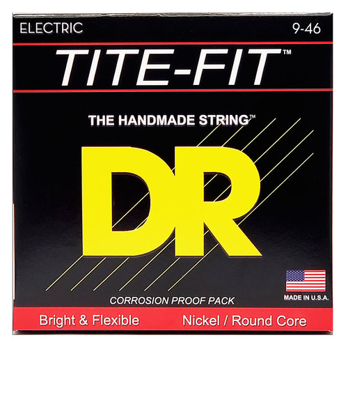 TITE-FIT DR-LH9 LITE&HEAVY 009-046 エレキギター弦【ディーアール タイトフィット】