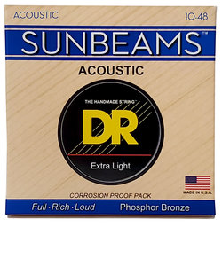 SUNBEAM RCA-10 Extra Light 010-048 アコースティックギター フォスファーブロンズ弦【ディーアール サンビーム】