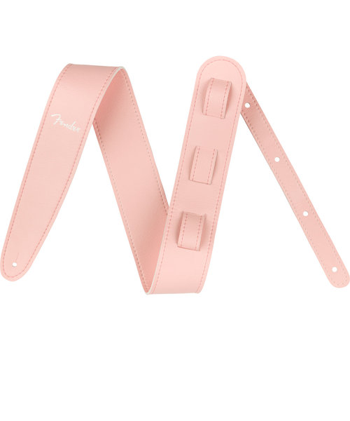 Fender Vegan Leather Strap Shell Pink 2.5